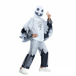 Kids The Owl Costume Forest Survival White Outfit Coat Pants Helmet and Gloves Full Set