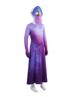 Ambassador Costume Turais Mysterious Purple Squid-like Alien Outfit for Kids Adults