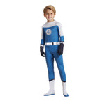 Johnny Storm Costume Blue Hero Full Body Cosplay Suit Halloween Costumes
