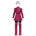 Kids Megan Costume Upgrade Killer Robot Battle Suit and Wig for Cosplay