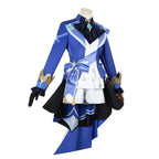 Focalors Cosplay Costume God of Justice Furina Outfit Full Set with Hat Women Halloween Costume