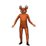 Kids The Deer Costume Brown Horror Monster Cosplay Outfit for Themed Events