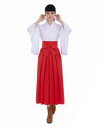 Adult Utahime Costume White Kimono and Skirt Full Set for Halloween Cosplay