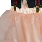 2024 Movie IF Blossom Dress 6pcs Adult Pink Butterfly Costume Shirt Vest Skirt Dress Full Set