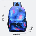 3pcs Dino Backpack Set with Lunch Bag Pencil Case Back to School Gift for Boys and Girls