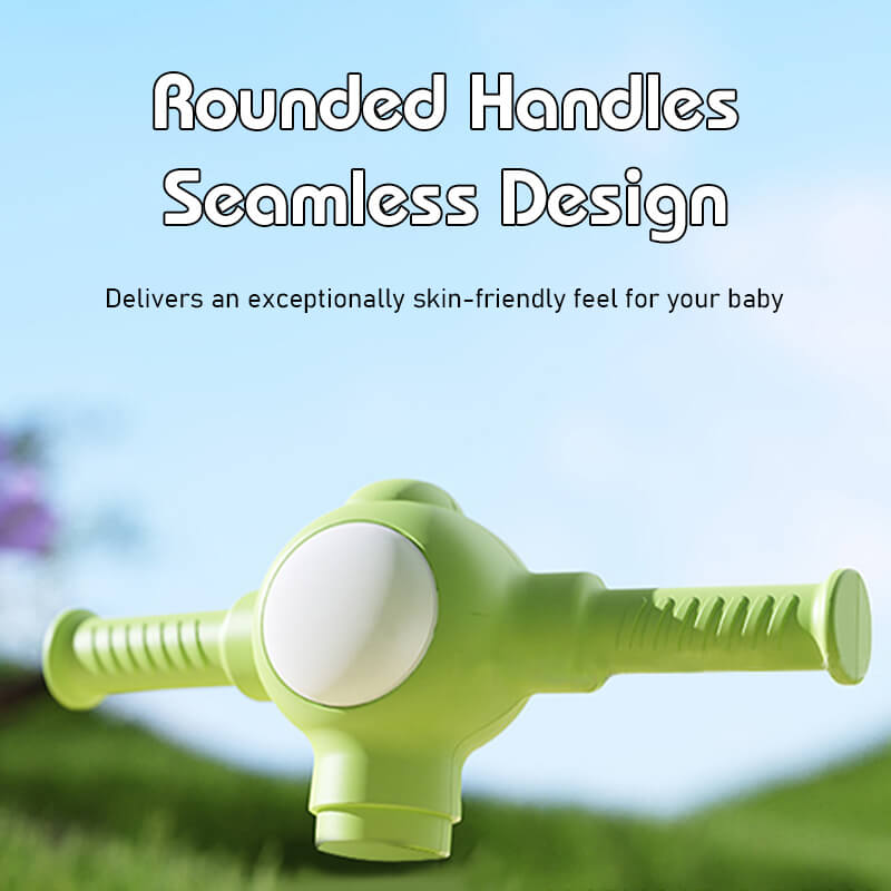 4-in-1 Toddler Tricycle Dino Balance Bike Push Trike with Detachable Push Handle, Music, Light