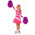 Zombies Cheerleader Costumes Cosplay Dress Up Outfit Sweatshirt Skirt and Pom Poms