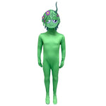 Kids Vineria Jumpsuit Game Incredibox Green Costume Sprunki Cosplay Outfit