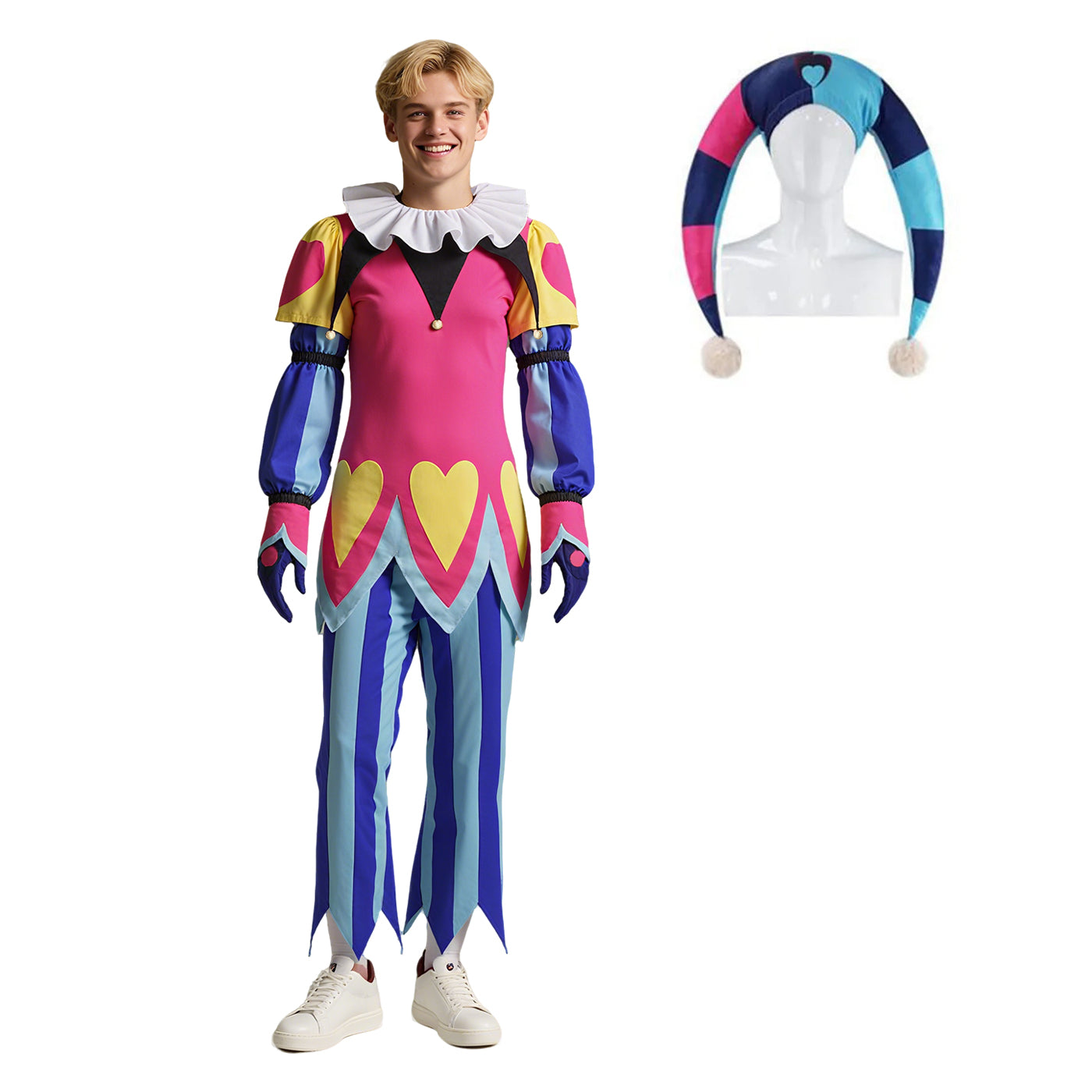 Fizzarolli Costume Helluva Boss Fizzarolli Clown Outfit Cosplay Costumes
