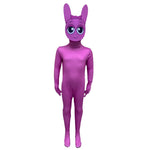 Kids Incredibox Pinki Costume Game Sprunki Pink Jumpsuit for Dress Up Party