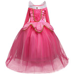 Aurora Costumes Princess Light Up Dress Kids Party Dress LED Birthday Dress
