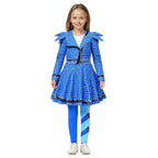 Girls Chloe Dress Blue Chloe Cosplay Outfit Halloween Costume