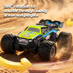 4WD Amphibious RC Car 2.4GHz Waterproof RC Off- road Truck with 360° Rotation for Land & Water