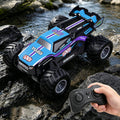 4WD Amphibious RC Car 2.4GHz Waterproof RC Off- road Truck with 360° Rotation for Land & Water