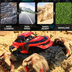 1/12 Remote Control Car 2.4G 4WD Monster Off-Road Climbing Truck RC Stunt Car With Explosive Wheel