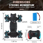 1/12 Remote Control Car 2.4G 4WD Monster Off-Road Climbing Truck RC Stunt Car With Explosive Wheel