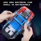 4WD Remote Control Drift Car 2.4G RC Fast Spray Truck with Led Lights for Kids