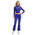 Kids Adults Addison Costume Zombies Blue Sweatshirt and Pants Suit for Cosplay Carnival