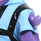 Adult JJBA Blue Outfit Part 7 Steel Ball Run Adventure Hooded Cosplay Costume with Hat