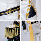 Pop Idol Costume Golden Black Stage Performance Outfit Cosplay Suit Full Set