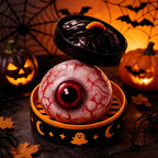 4pcs Halloween Dumpling Squishy Toy with Steamer Box 3.35inch Blind Box Squeeze Stress Relief Toy for Halloween Gifts