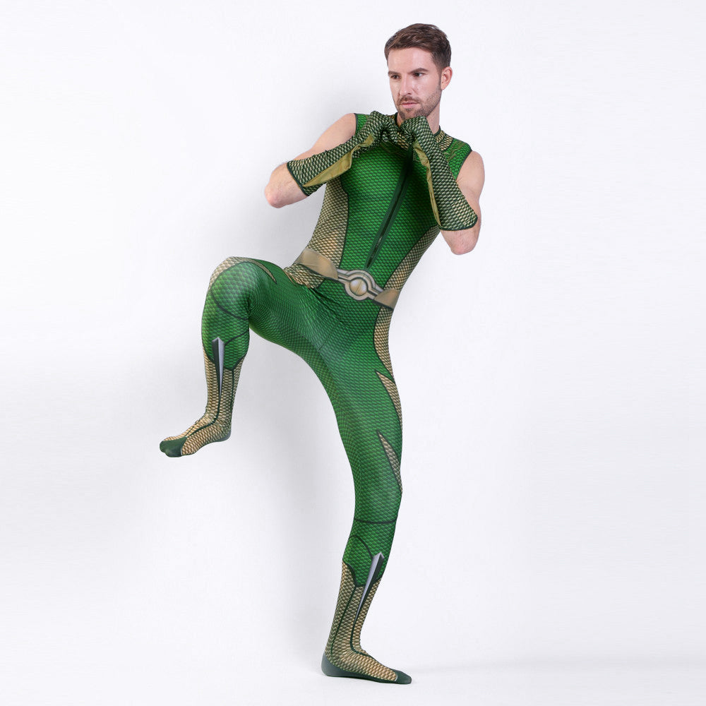 Boys Homelander Costume A-train Cosplay Outfit Starlight Deep Crimson Countess Suit