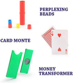 Magic Set with 65 Props Kids Magic Tool Kit For Boys and Girls Family Party interactive toys