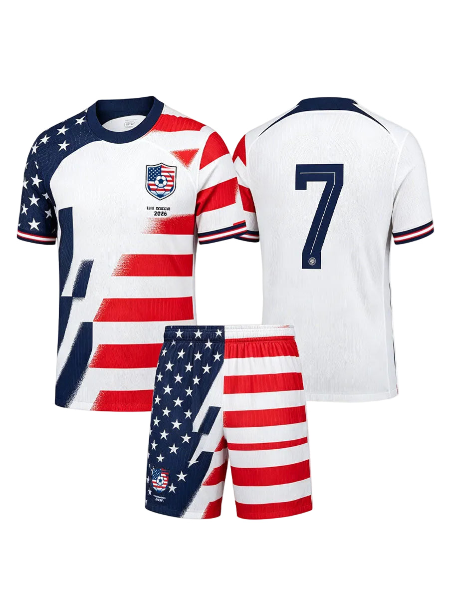 USA Soccer Jersey 2026 Host Nation Football Uniform with Stars and Stripes for Game Day Support