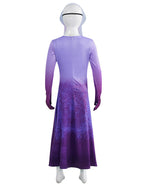 Ambassador Costume Turais Mysterious Purple Squid-like Alien Outfit for Kids Adults