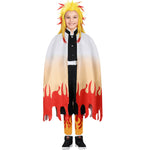 Rengoku Kyojurou Costume Halloween Kyoujurou Cosplay Outfit Full Set For Kids and Adult