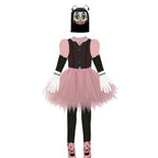 Kids 2024 Movie If Blossom Costume Pink Butterfly Jumpsuit Mini Tutu Dress and Helmet for Cosplay