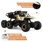 6 Wheels Remote Control Car RC Monster Truck Electric RC Car with Double Motors