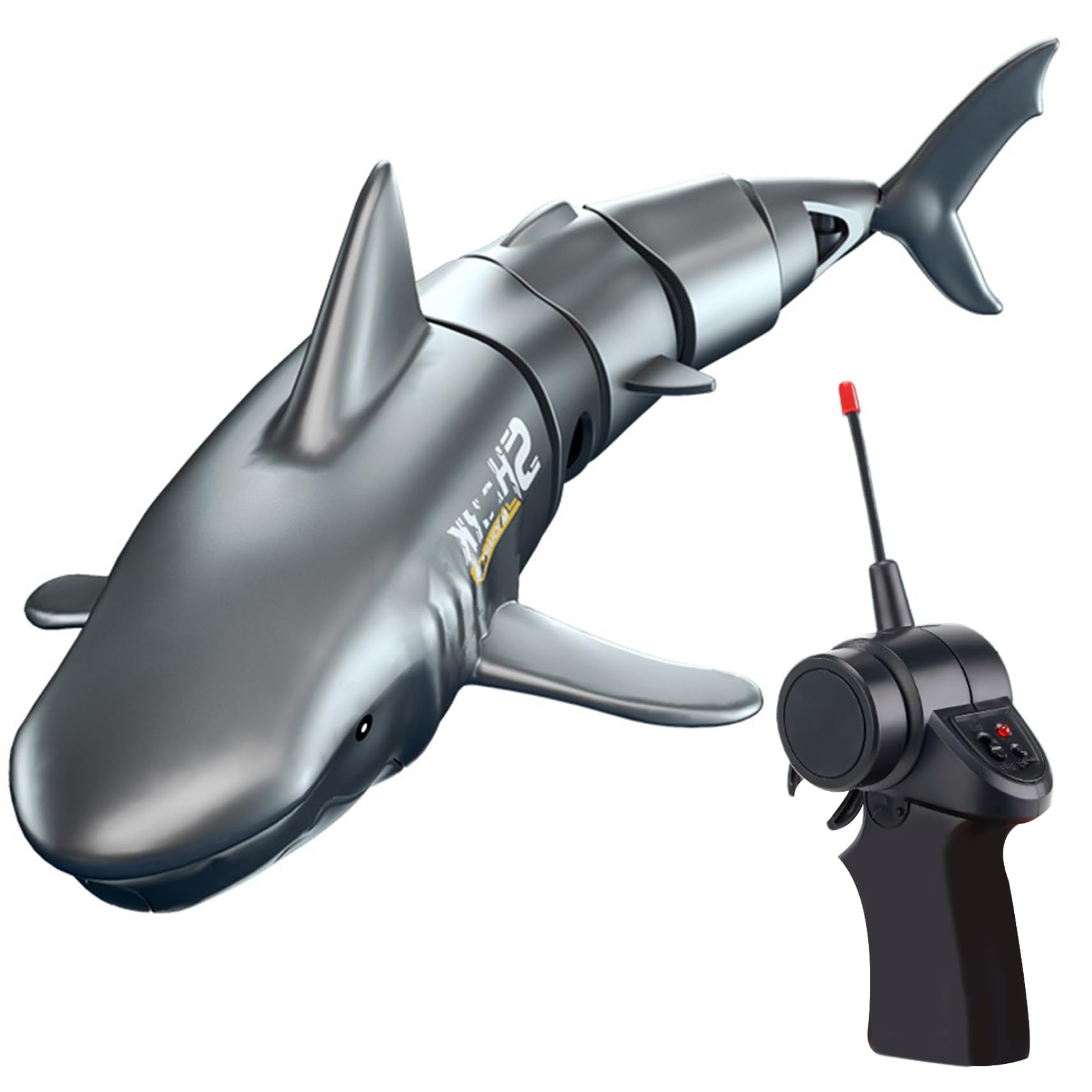 Remote Control Shark 360° Rotation Double Propeller RC Boat Waterproof Toys For Kids