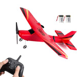 2.4GHz RC Plane 6-Axis Gyro Remote Control Airplane  EPP Foam Plane with 2 Batteries
