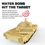 12CH Remote Control Tank 360° Rotation Water Bullets Tank 4WD Tracked Combat Vehicles