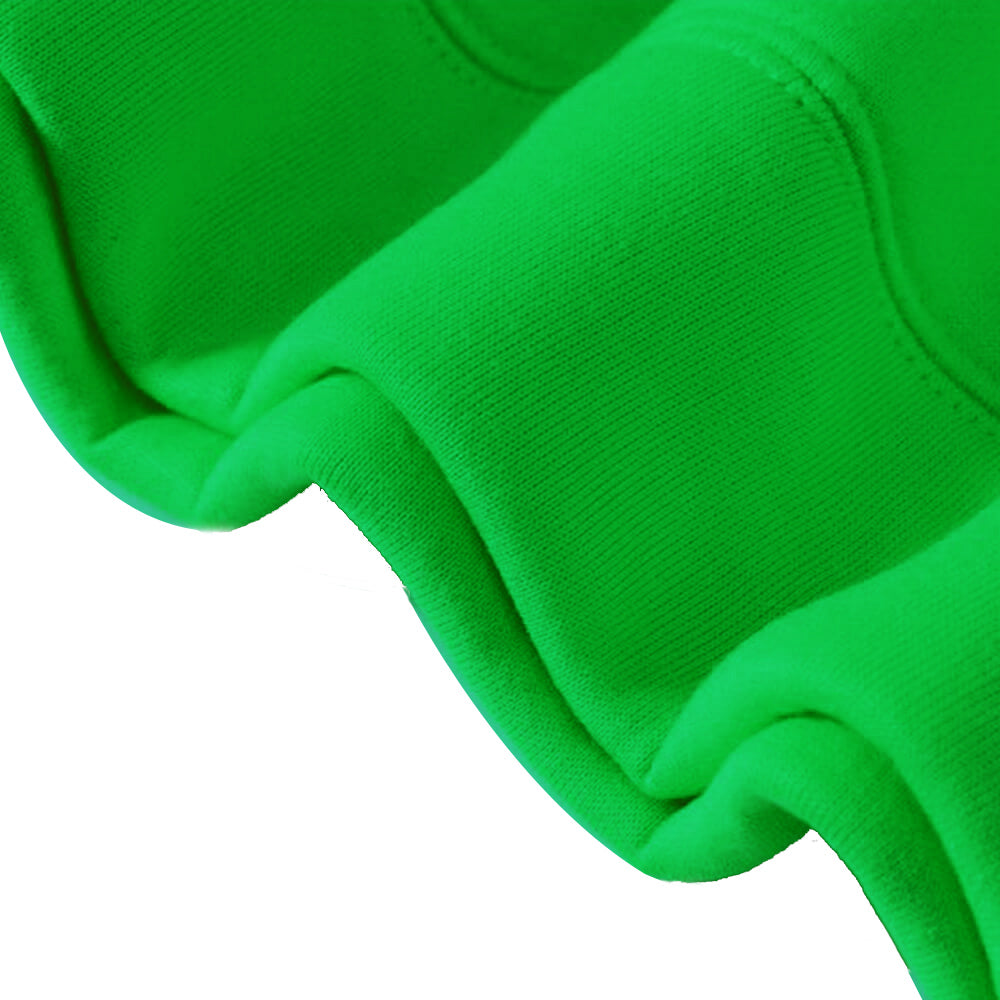 Green Dinosaur Costume Dragon Hoodie and Pants 2pcs Tracksuit for Cosplay