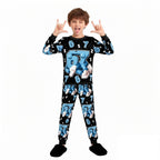 67 in Steal A Brainrot Costume Six-Seven Pajamas Set Long-Sleeve Tops Pants Soft Comfortable Sleepwear for Boys Girls