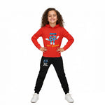 Kids 67 in Steal A Brainrot Costume Cotton Hoodie and Pants Suit Funny Six-Seven Meme Outfit
