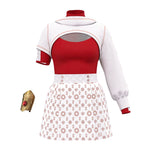 Nova Zombies Costume Daywalker Vampire Nova Red Outfit Halloween Carnival Suit for Cosplay