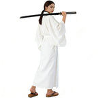 Adult Ishii Cosplay Costume The Killer White Kimono Snow Garden Duel Outfit