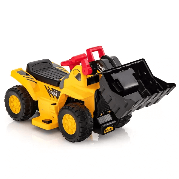 6V Electric Ride-on Excavator Kids Digger Toys With Simulation Sound