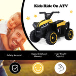 6V Kids ATV Dual Motors 4 Wheeler Off-Road Electric ATV Ride on Car wih Light Music For Boys & Girls