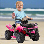 6V Kids ATV Electric 4-Wheeler Battery Powered Quad Toddler Ride On Car Toys