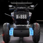 6V Kids Electric Motorcycle Dual Drive 3 Wheels Car Large Battery Powered With Bluetooth For Boys & Girls