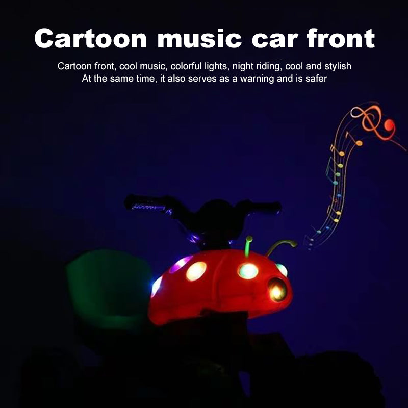 6V Kids Electric Motorcycle Cute 3 Wheels  Car Ride on Toy Battery Power Car