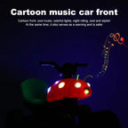 6V Kids Electric Motorcycle Cute 3 Wheels  Car Ride on Toy Battery Power Car