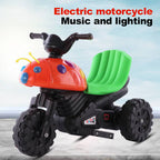 6V Kids Electric Motorcycle Cute 3 Wheels  Car Ride on Toy Battery Power Car