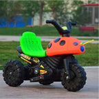 6V Kids Electric Motorcycle Cute 3 Wheels  Car Ride on Toy Battery Power Car