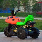6V Kids Electric Motorcycle Cute 3 Wheels  Car Ride on Toy Battery Power Car