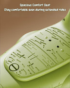 6V Kids Dinosaur Motorcycle Spray Ride on Motorcycle 3-Wheel Stable Car with Bluetooth Music